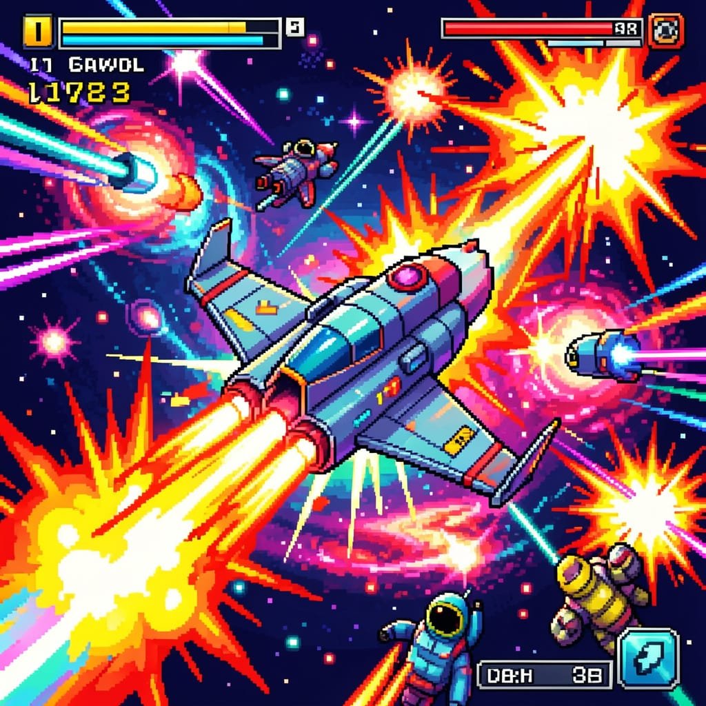 Skytespill på nett – illustrasjon